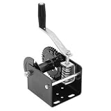 Fulton Brake Winches Worm Gear Winch, 2000-Pound