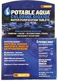 Buy Potable Aqua Chlorine Dioxide Tablets - 30 pack