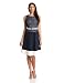 Anne Klein Women's Belted Lace Dress