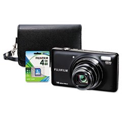 FinePix T400 Digital Camera Bundle, 16 MP, 10x Optical Zoom; 7.2x Digi
