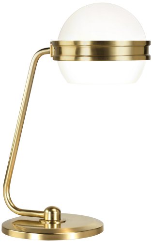 Robert Abbey Natural Brass Orbit Desk Lamp