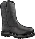 Men's Wolverine&reg; 10" Steel Toe Work Wellingtons Black