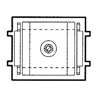 Mamiya RB67 Focusing Screen #6 45 Degree Split Image