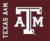 Texas A & M University Aggies NCAA Classic Collection Blanket/Throw