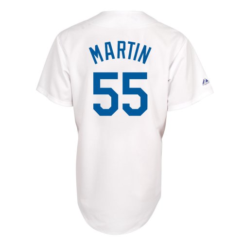 MLB Ryan Martin Los Angeles Dodgers Replica Home Jersey (Medium)