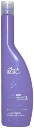 Blue Lavender Color Protecting Conditioner by Back To Basics, 11 Ounce