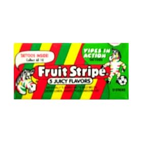 Fruit Stripe Chewing Gum 12ct