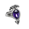 Etheling Dragon - Alchemy Gothic Pewter Ring