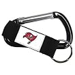 Tampa Bay Buccaneers Black Carabiner Keychain