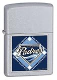 Zippo Lighter MLB San Diego Padres, Satin Chrome