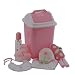 11 pc Baby Gift Set Diaper Pail - Pink
