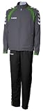 hummel Herren Trainingsanzug Team Spirit Micro Suit, grau / schwarz, XXL, 54-164, 2654