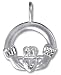 Sterling Silver Claddah Charm