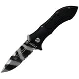 Smith & Wesson CK2CS Homeland Security Serrated Drop Point Knife, Urban Camo