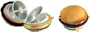 24-pcs Hamburger CD Holder, 2pc Set