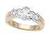 1.00 cts Oval Diamonds Engagement Ring - 14kt LIFETIME WARRANTEE