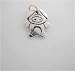 Silver PIG PIGGY CHARM Cartoon Animal Pig