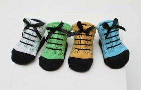 Baberoo Baby Organic Cotton Socks Gift Box - Hiking Boots