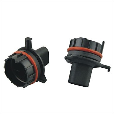 YF Car H7 HID Xenon Head Bulb Conversion Adapters Sockets Black for BMW E39--2PCS