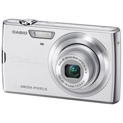 Casio Exilim EX-Z250SR 9MP 4x Zoom 3-Inch LCD Screen Digital Camera with 28mm Wide Angle Lens CCD-shift Image Optical Stabilizer (Silver)
