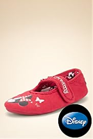 Younger Girls Minnie Mouse Slippers