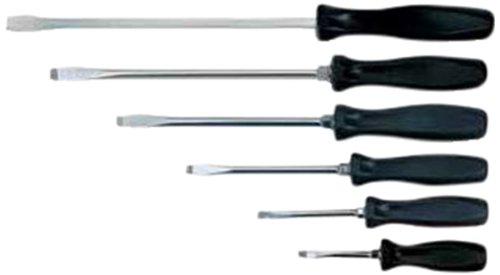 Williams 100P-6SD 6-Piece Premium Slotted Screwdriver Set