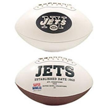 New York Jets Embroidered Signature Series Football