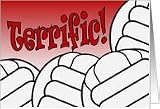 Terrific! Volleyball Congrats Card 31NSg0U7GiL. SL160 Terrific! Volleyball Congrats Card