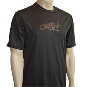 O'Neill men's rash tee: Looser fit rashguard shirt with 50+ UV protection