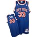 New York Knicks Patrick Ewing Adidas Team Color Throwback Replica Premiere Jersey - Large