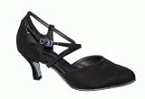 Ballroom Dance Shoes FeatherLite Kristen Black Nubuck 2.5 Heel 31NSvccp CL. SL160 Ballroom Dance Shoes FeatherLite Kristen Black Nubuck 2.5 Heel