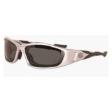 Intruder 2 Silver frame Gray Polarized lenses- Motorcycle and Extreme Sports Sunglass