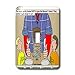 Rich Diesslins Funny KNOTS Scouting Cartoons - Summer Camp Traditions, Counselor Totems - Light Switch Covers - single toggle switch