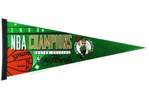 NBA Boston Celtics 2008 NBA Champions Pennant