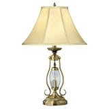 Complements A789SB Nightstand Table Lamp, Satin Antique Brass