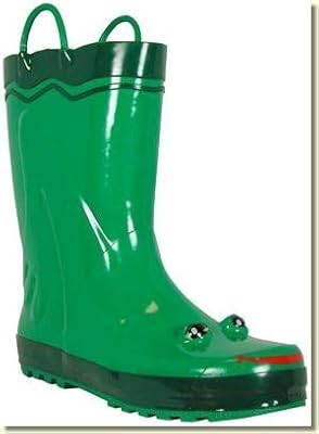 Western Chief - Kid's Green Frog Rain Boots