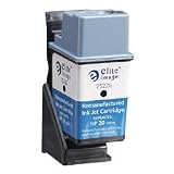 Elite Image Inkjet Printer Cartridge for FAX 1010/XI/ABL/ABC/1020, Black.