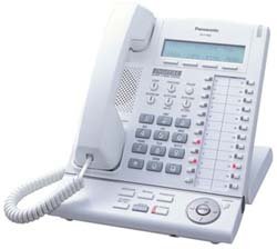 KX-T7633 Refurbished Panasonic Digital Proprietary Telephone 3-Line Backlit LCD Speakerphone White