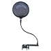 Shure Popper Stopper Pop Filter with Metal Gooseneck and Heavy Duty Microphone Stand Clamp