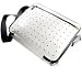 Leather Laptop Bag - White Perforated(Black Heavy Gauge Ballistic Nylon Interior) - F...