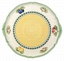FRENCH GARDEN EARED CAKE PL 13.75"