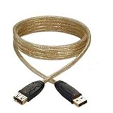 USB 2.0 VERLAeNGERUNGSKABEL (A-Stecker/A-Buchse): 5,0 m