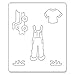 Sizzix Originals Die - Dress Ups Overalls # 654977
