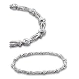 14kt White Gold And Diamond Bracelet