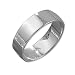 Men's Sterling Silver Plain Ring