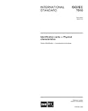 ISO/IEC 7810:2003, Identification cards - Physical characteristics