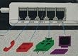 New Multi-Link 4-Port Fax Switch Automatically Screens Voice Fax Modem Calls To The Right Equipment