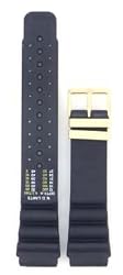 Citizen Watch Divers Band Original 22mm Rubber Depth Scale Yellow Buckle