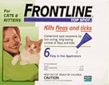 Merial Frontline Top Spot Flea and Tick Control for Cats and Kittens, 6 Doses