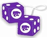 Kansas State Wildcats Fuzzy Dice
